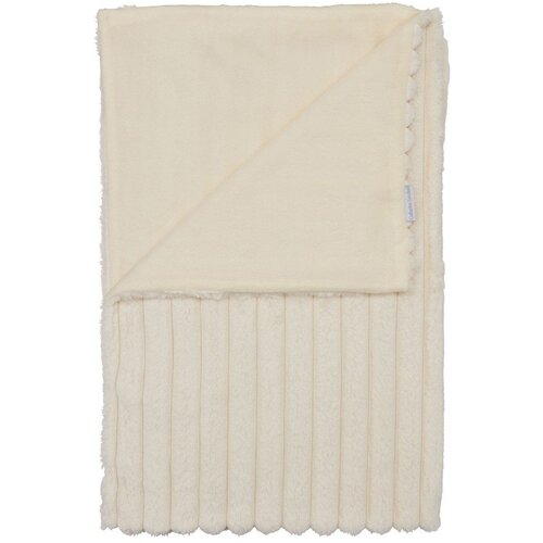 Catherine Lansfield Krem deka od mikropli&amp;scaron;a 130x170 cm Cosy Ribbed &amp;ndash; Slike
