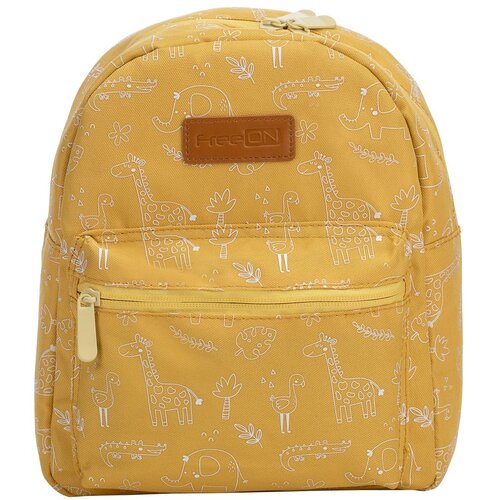 Freeon ruksak za vrtić Small animals yellow 49027 Slike