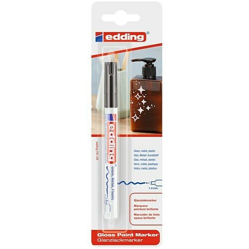 Edding Marker za ukrašavanje (Crne boje, 1 mm - 2 mm) Cijene
