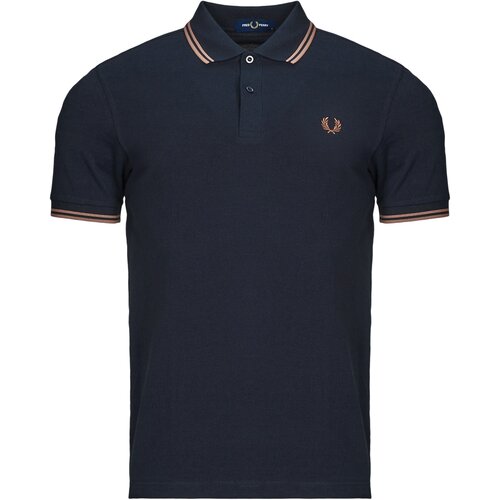 Fred Perry TWIN TIPPED SHIRT Crna Slike