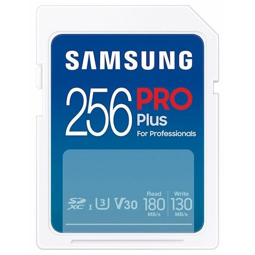 Samsung Memorijska kartica PRO PLUS Full Size SDXC 256GB U3 MB-SD256S Slike