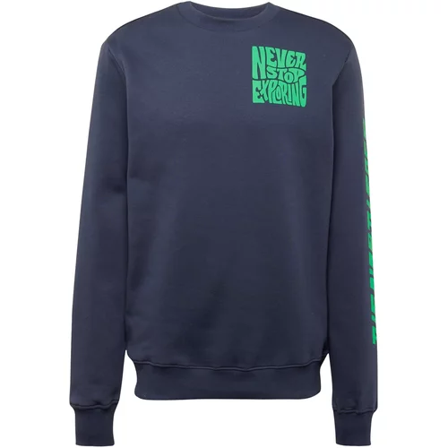 The North Face Sweater majica 'MOUNTAIN PLAY' noćno plava / zelena
