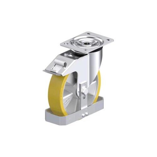Blickle 741314 L-ALTH 200K-FI-FS okretni kotač od čeličnog lima Promjer kotača: 200 mm Nosivost (maks.): 400 kg kom. Cijene