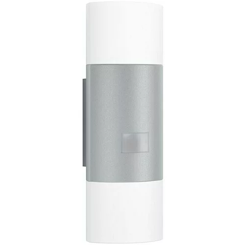 Steinel LED vanjska svjetiljka sa senzorom pokreta L 910 S (9,8 W, D x Š x V: 8 x 8,5 x 23,5 cm, Srebrne boje, Bijele boje, Topla bijela)