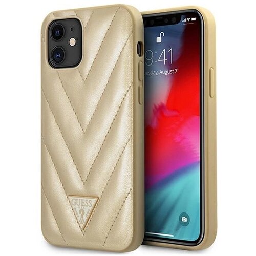 Guess HARDCASE IPHONE 12 MINI 5.4 ETUI ZLAT V-PRE&Scaron;IT, (21834088) Cene