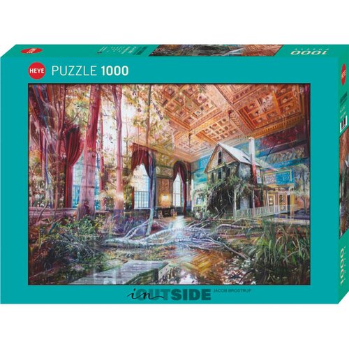 Heye puzzle 1000 delova Jacob Brostrup Intruding House 30019 Cene