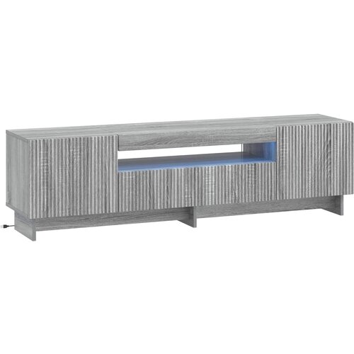  LED TV kabinet Siva Sonoma Konstruirano drvo Cene