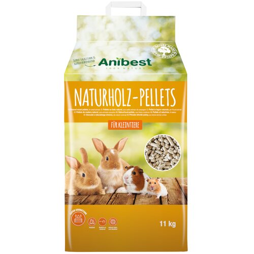 Anibest pelete od prirodnog drva - 20 l (11 kg) Cijene