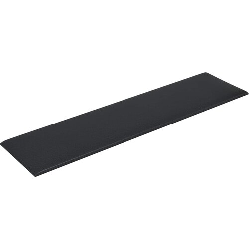  Zidna uzglavlja 12 pcs 60 x 15 cm Crna tkanina Slike