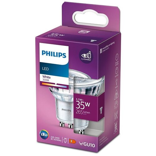 Philips LED SIJALICA GU10 36 3.5W=35W 3K WW TOPLO BELA Cene