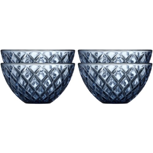  Plave staklene zdjelice u setu 4 kom 325 ml Sorrento &amp;ndash; Slike