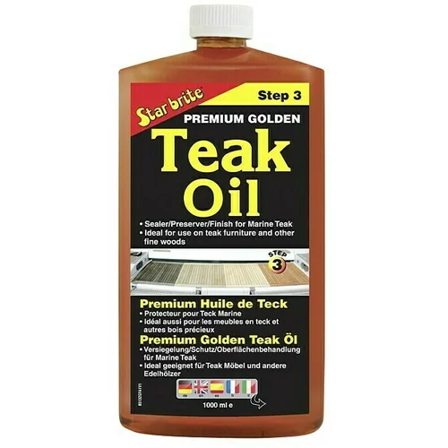 STARBRITE Ulje za zaštitu drva Teak Oil (Tikovina, 1 l)