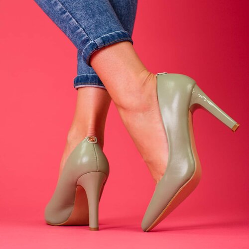 SHELOVET Women&amp;#039;s pistachio pumps Shelovet Slike
