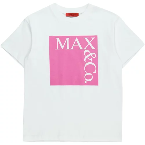 Max&co. Majica roza / bijela