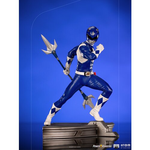 Grupo figura art skale mighty morphin power rangers ranger azul, (20838023) Cene