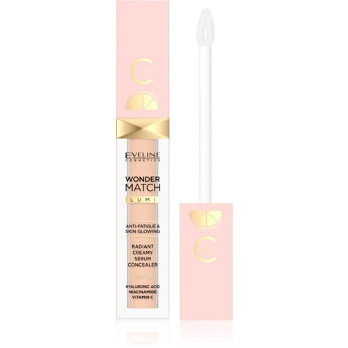 Eveline Cosmetics Wonder Match Lumi korektor in osvetljevalec SPF 20 odtenek 15 Natural 6,8 ml Slike