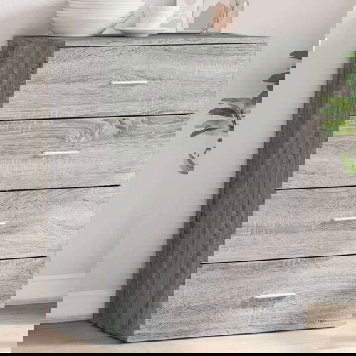  Komoda boja hrasta sonome 60x39x80 cm od konstruiranog drva Slike