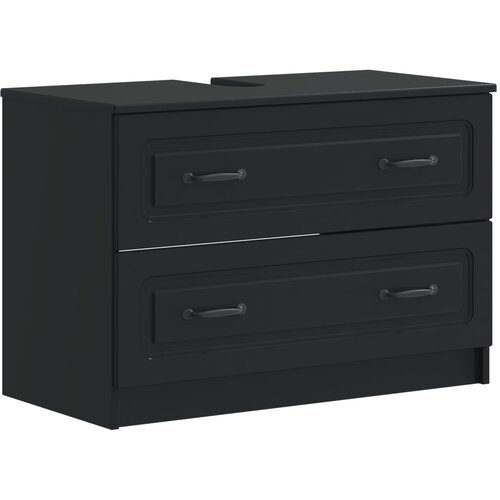  Kupaonski ormarić za sudoper UTRECHT Crna 82 x 41 x 56 cm Cijene
