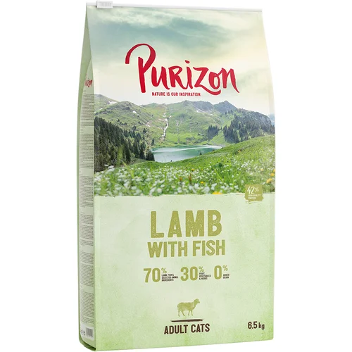 Purizon ekonomično pakiranje 2 x 6,5 kg - Adult janjetina i riba