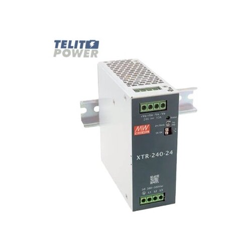Mean Well XTR-240-24 – 240W trofazno DIN šinsko napajanje 24V, ultra slim ( 4973 ) Cene
