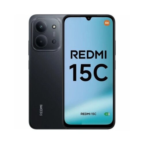 Redmi 15C EU 4+256 Midnight Black Cene