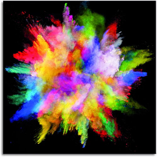 Pintdecor Zidni ukras Esplosione Di Colori Slike