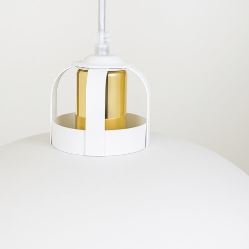  Brilagi - LED Luster na sajli FLAMENGO 1xE27/60W/230V bela Slike