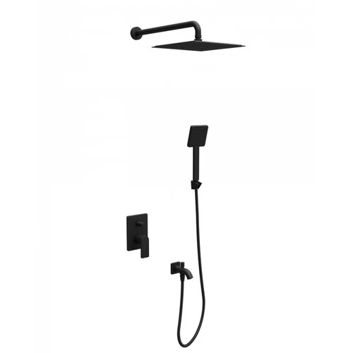 Copen nook baterija sa tuš setom 4 mat crna C-01-117MB Cene