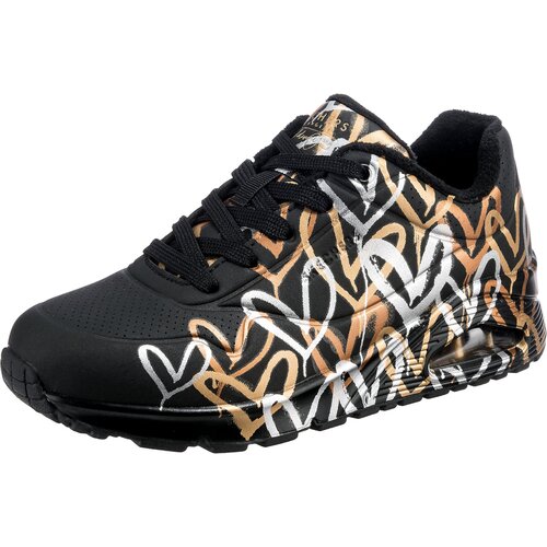 Skechers Niske tenisice &amp;#039;James&amp;#039; zlatna / crna / bijela Slike