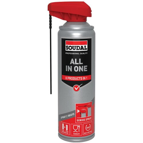 SOUDAL SPREJ ALL IN ONE SPRAY G 0.300 Slike