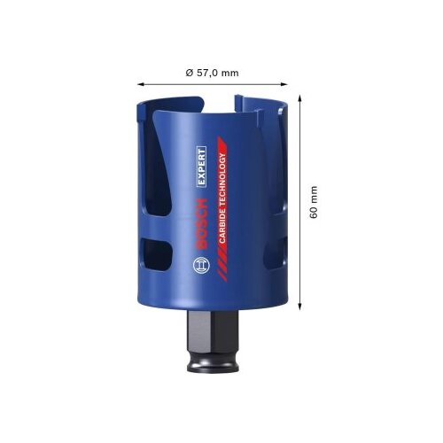 Bosch expert construction material pc plus testera za otvore 57mm, 2608901926 Slike