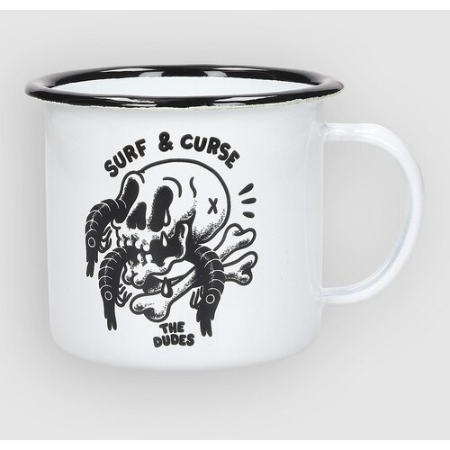 The Dudes Surf And Curse Enamel Mug multicolor Slike