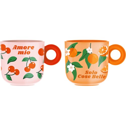 Bialetti Mercato Della Frutta 2-delni set lončkov &amp;quot;Me&amp;scaron;ano sadje&amp;quot; - 1 kos Slike