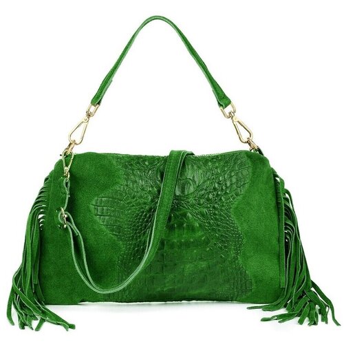 Vera Pelle Ročne torbice kraz24green Zelena Cene