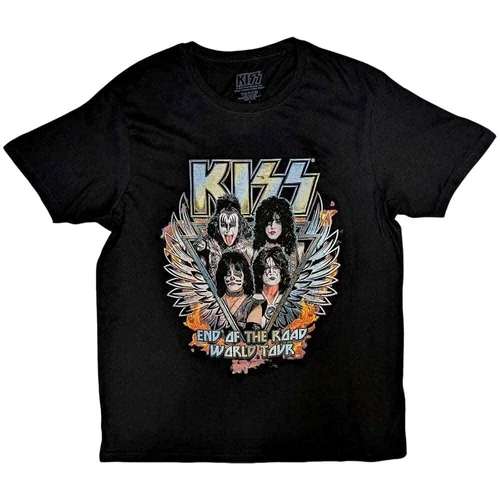 Kiss Košulja End Of The Road Wings Unisex Black S