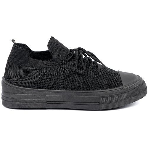 Shelvt Women&amp;#039;s Black Sneakers Slike