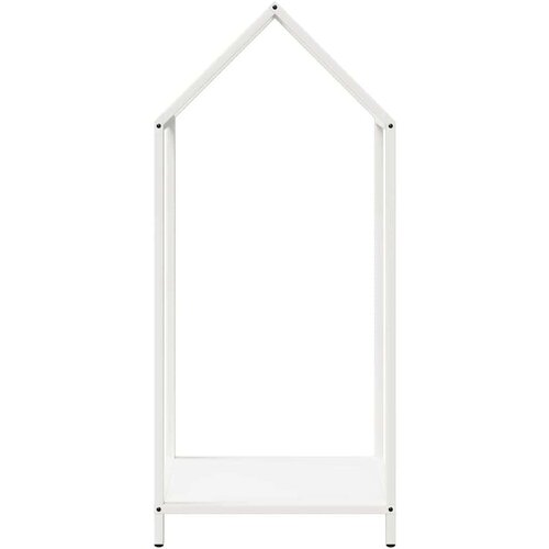  Stalak za drva bijeli 40x25x90 cm hladno valjani čelik Slike