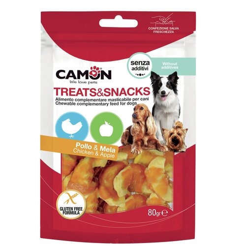 Camon dog pilletina&jabuka 80g Cene