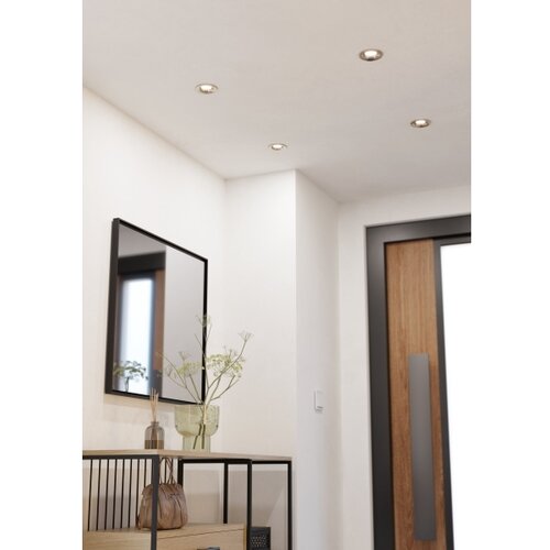 Eglo 902331 - set 3x prigu&amp;scaron;iva plafonska svetiljka saliceto LED/6,4W/230V prečnik 8,8 cm hrom Slike