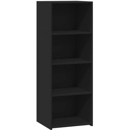 Maison Chic Visoka omara - Komoda - Predalnik črna 45x41x124 cm inženirski les, (21719613) Slike