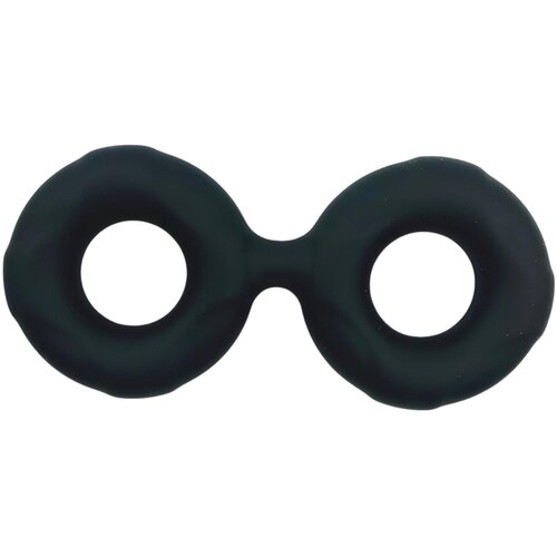 Pulselock Taur - dvostruki prsten za penis i testise (crni) - 25 mm Cene