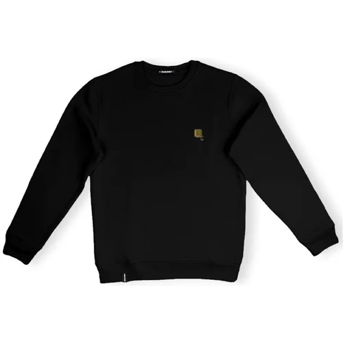 Organic Monkey Sweatshirt Monkeytosh - Black Crna