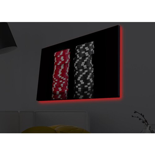 Wallity Slika sa LED osvetljenjem 4570MDACT-045, 45x70 cm Cene