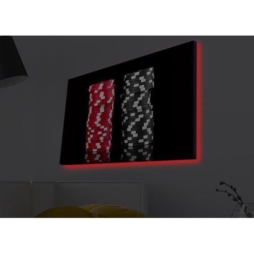 Wallity Zidna slika sa LED osvetljenjem 4570MDACT-045, 45x70 cm Cijene