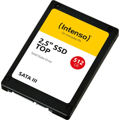 Intenso (Intenso) SSD Disk 2.5", kapacitet 512GB, SATA III TOP - SSD-SATA3-512GB/Top