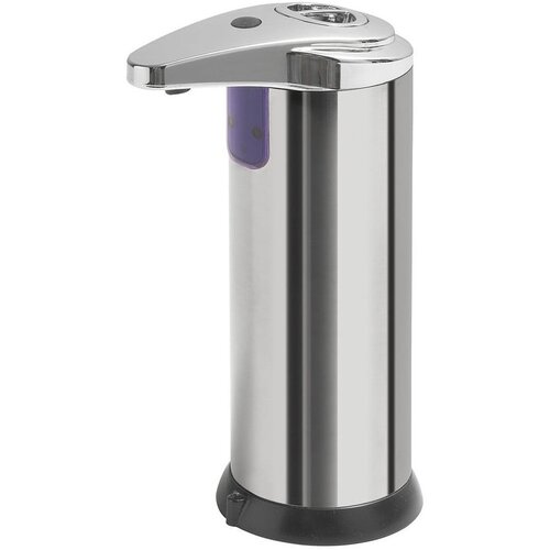 Sapho Automatski dozator sapuna od nehrđajućeg čelika u sjajno srebrnoj boji 240 ml &amp;ndash; Slike