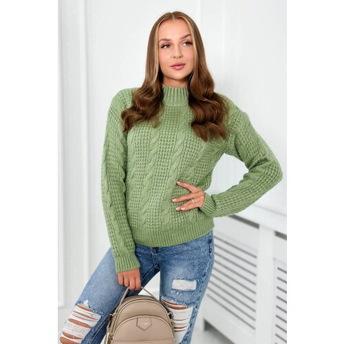 Kesi Dark mint sweater Slike