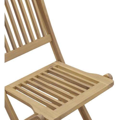  Sklopive vrtne stolice 8 kom 44x50x88 cm od drva bagrema Slike
