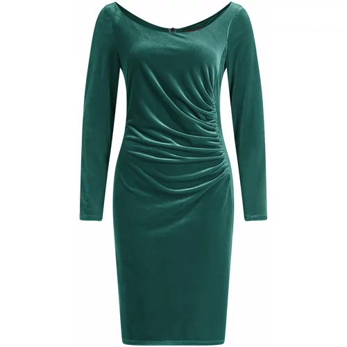 Vera Mont Koktel haljina smaragdno zelena
