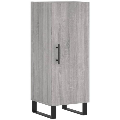 Maison Chic Komoda - Predalnik siva sonoma 34,5x34x90 cm inženirski les, (21716844) Cene